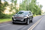 2020 GMC Acadia Denali AWD in Carbon Black Metallic - Driving Front Left View